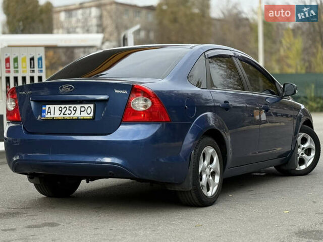 Синий Форд Фокус, объемом двигателя 1.6 л и пробегом 316 тыс. км за 4499 $, фото 4 на Automoto.ua