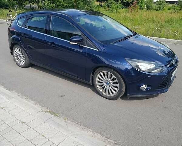 Синий Форд Фокус, объемом двигателя 2 л и пробегом 250 тыс. км за 7800 $, фото 1 на Automoto.ua