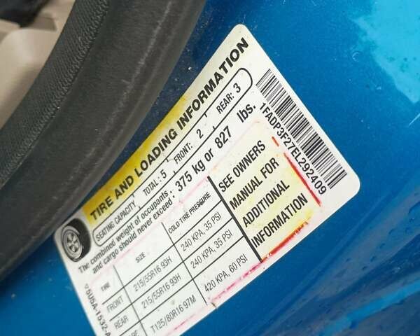 Синий Форд Фокус, объемом двигателя 2 л и пробегом 136 тыс. км за 6300 $, фото 1 на Automoto.ua