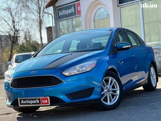 Синій Форд Фокус, об'ємом двигуна 1 л та пробігом 163 тис. км за 8490 $, фото 1 на Automoto.ua