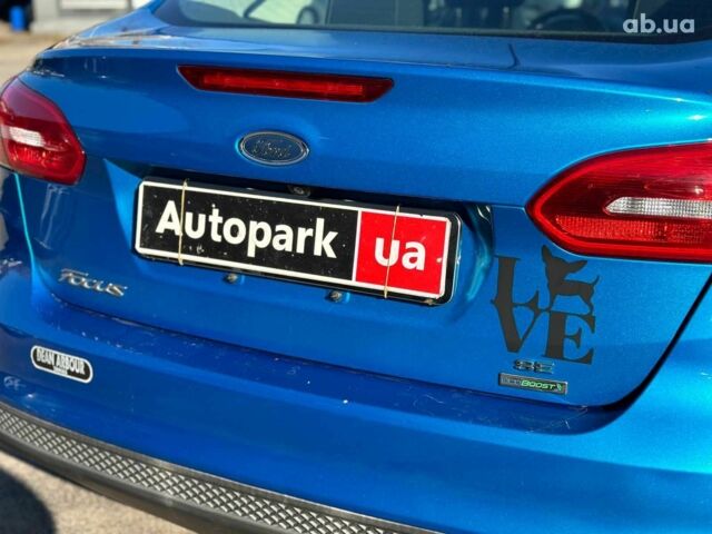 Синій Форд Фокус, об'ємом двигуна 1 л та пробігом 163 тис. км за 8490 $, фото 9 на Automoto.ua