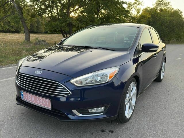 Синий Форд Фокус, объемом двигателя 2 л и пробегом 44 тыс. км за 10500 $, фото 1 на Automoto.ua