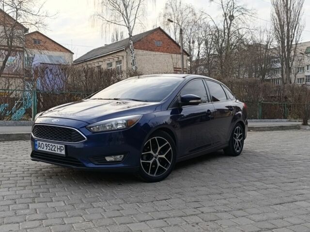 Синій Форд Фокус, об'ємом двигуна 2 л та пробігом 115 тис. км за 8600 $, фото 1 на Automoto.ua