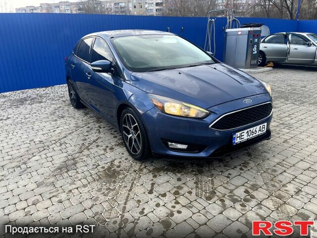 Синий Форд Фокус, объемом двигателя 2 л и пробегом 203 тыс. км за 10800 $, фото 1 на Automoto.ua