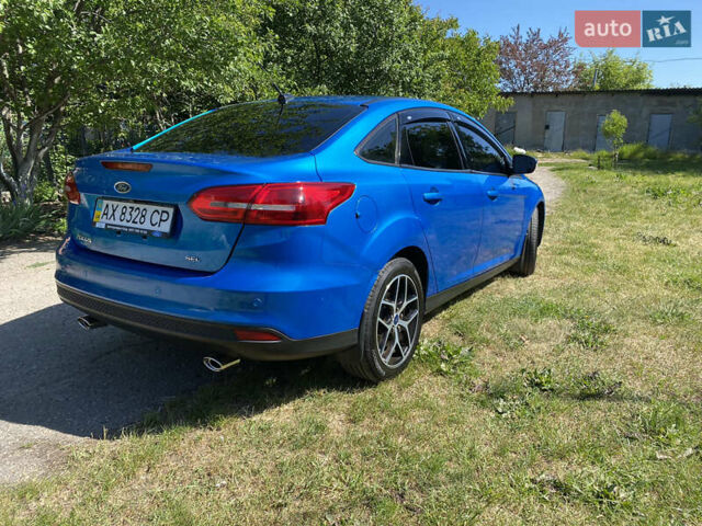 Синий Форд Фокус, объемом двигателя 2 л и пробегом 185 тыс. км за 10500 $, фото 14 на Automoto.ua