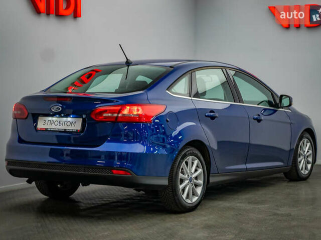 Синий Форд Фокус, объемом двигателя 1.5 л и пробегом 112 тыс. км за 10283 $, фото 1 на Automoto.ua