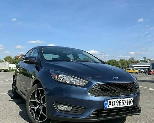 Синій Форд Фокус, об'ємом двигуна 2 л та пробігом 163 тис. км за 8500 $, фото 1 на Automoto.ua