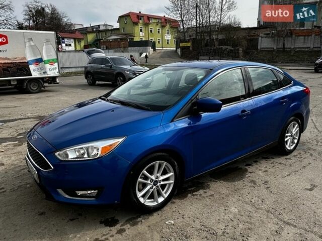 Синій Форд Фокус, об'ємом двигуна 2 л та пробігом 74 тис. км за 9800 $, фото 3 на Automoto.ua