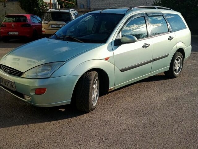 Синий Форд Фокус, объемом двигателя 1.8 л и пробегом 410 тыс. км за 2600 $, фото 1 на Automoto.ua