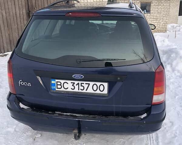 Синий Форд Фокус, объемом двигателя 1.8 л и пробегом 210 тыс. км за 2300 $, фото 3 на Automoto.ua