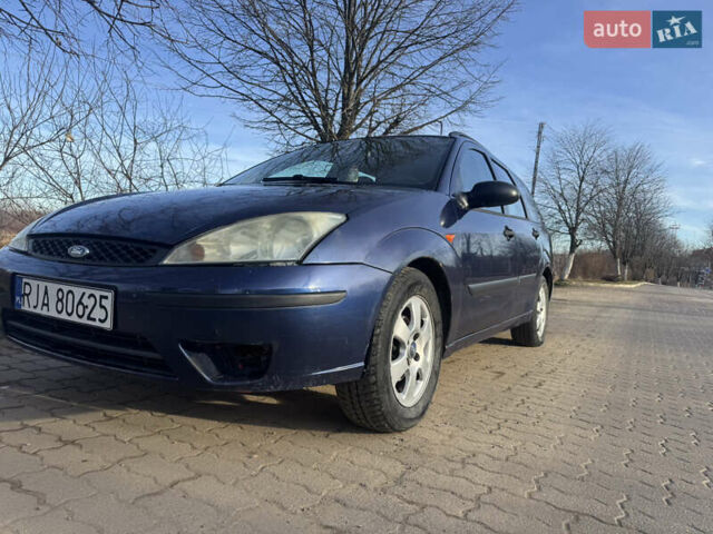Синій Форд Фокус, об'ємом двигуна 1.8 л та пробігом 250 тис. км за 900 $, фото 1 на Automoto.ua