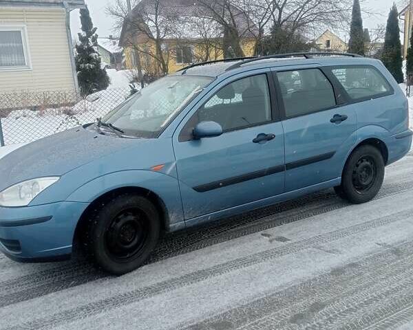 Синий Форд Фокус, объемом двигателя 1.6 л и пробегом 220 тыс. км за 3200 $, фото 6 на Automoto.ua