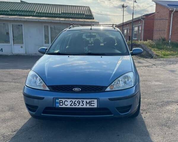 Синий Форд Фокус, объемом двигателя 1.6 л и пробегом 218 тыс. км за 3500 $, фото 4 на Automoto.ua