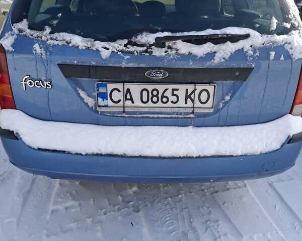 Синий Форд Фокус, объемом двигателя 1.6 л и пробегом 270 тыс. км за 4300 $, фото 1 на Automoto.ua