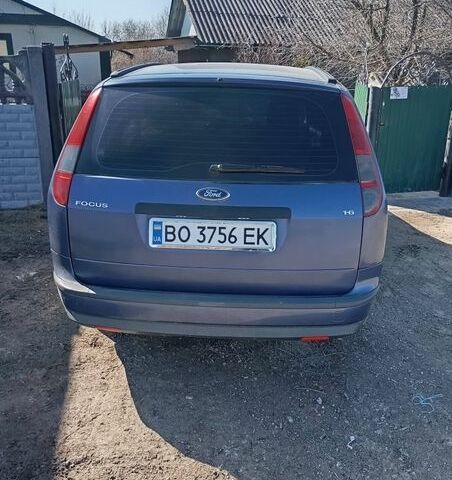 Синій Форд Фокус, об'ємом двигуна 1.6 л та пробігом 232 тис. км за 4700 $, фото 6 на Automoto.ua