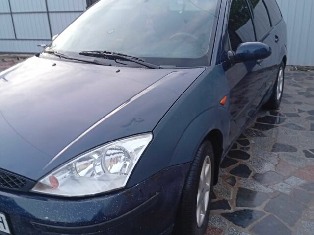 Синий Форд Фокус, объемом двигателя 1.8 л и пробегом 480 тыс. км за 3400 $, фото 1 на Automoto.ua