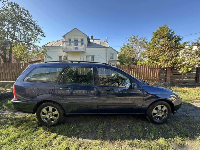 Форд Фокус 2004 в Жовкве на Automoto.ua Синий Форд Фокус, объемом двигателя 1.8 л и пробегом 250 тыс. км за 1599 $, фото 3 на Automoto.ua