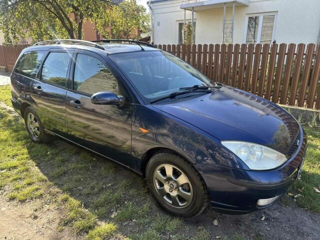 Форд Фокус 2004 в Жовкве на Automoto.ua Синий Форд Фокус, объемом двигателя 1.8 л и пробегом 250 тыс. км за 1599 $, фото 1 на Automoto.ua