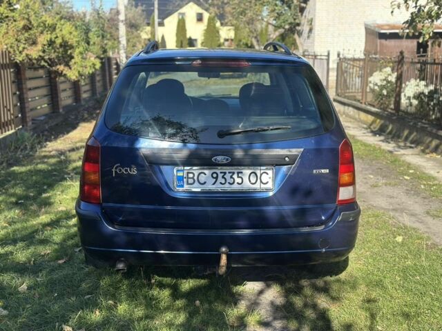Форд Фокус 2004 в Жовкве на Automoto.ua Синий Форд Фокус, объемом двигателя 1.8 л и пробегом 250 тыс. км за 1599 $, фото 4 на Automoto.ua