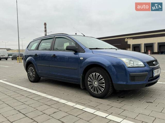 Синий Форд Фокус, объемом двигателя 1.6 л и пробегом 235 тыс. км за 4999 $, фото 2 на Automoto.ua