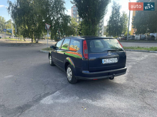 Синий Форд Фокус, объемом двигателя 1.6 л и пробегом 220 тыс. км за 4200 $, фото 9 на Automoto.ua