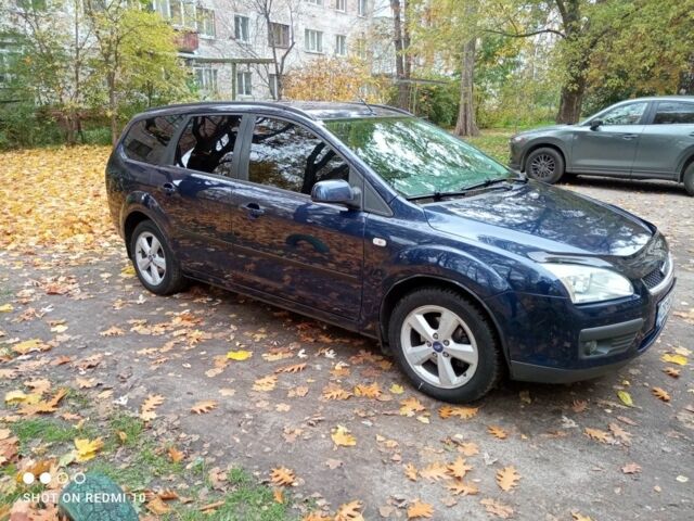 Форд Фокус 2005 в Чернигове на Automoto.ua Синий Форд Фокус, объемом двигателя 1.6 л и пробегом 172 тыс. км за 4900 $, фото 5 на Automoto.ua