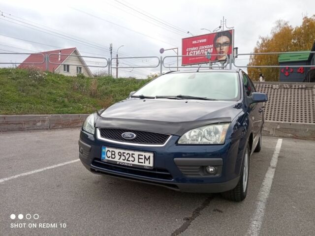 Форд Фокус 2005 в Чернигове на Automoto.ua Синий Форд Фокус, объемом двигателя 1.6 л и пробегом 172 тыс. км за 4900 $, фото 4 на Automoto.ua