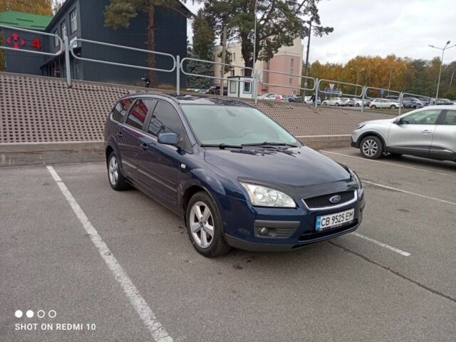 Форд Фокус 2005 в Чернигове на Automoto.ua Синий Форд Фокус, объемом двигателя 1.6 л и пробегом 172 тыс. км за 4900 $, фото 1 на Automoto.ua