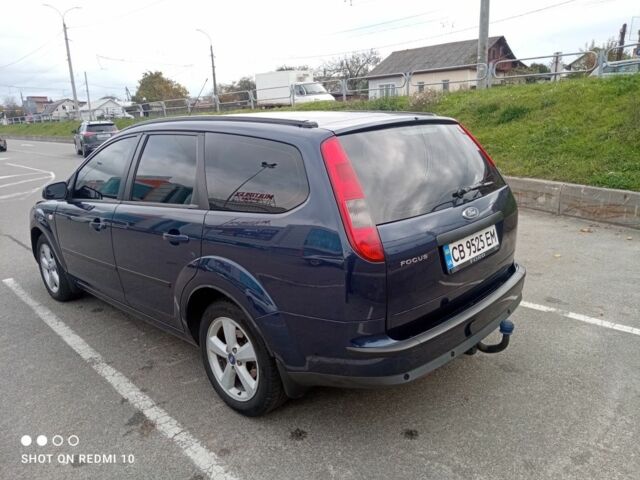 Форд Фокус 2005 в Чернигове на Automoto.ua Синий Форд Фокус, объемом двигателя 1.6 л и пробегом 172 тыс. км за 4900 $, фото 2 на Automoto.ua