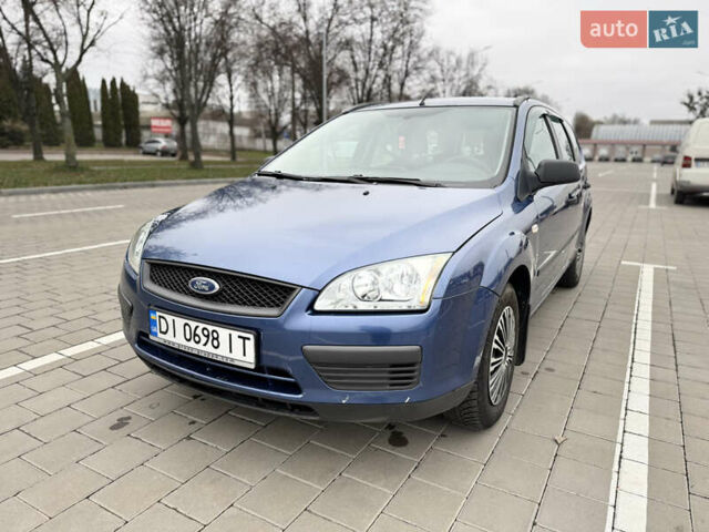 Синий Форд Фокус, объемом двигателя 1.6 л и пробегом 235 тыс. км за 4999 $, фото 1 на Automoto.ua