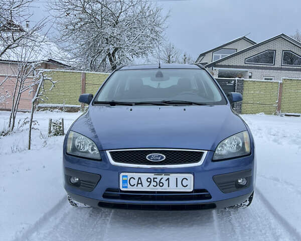 Синій Форд Фокус, об'ємом двигуна 1.6 л та пробігом 206 тис. км за 4365 $, фото 1 на Automoto.ua