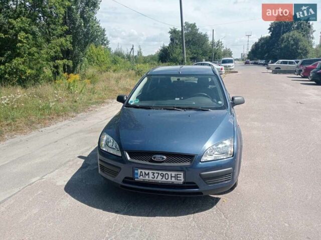 Синій Форд Фокус, об'ємом двигуна 1.6 л та пробігом 163 тис. км за 5100 $, фото 4 на Automoto.ua
