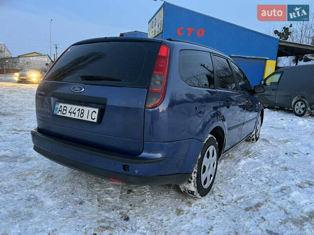 Синий Форд Фокус, объемом двигателя 1.6 л и пробегом 220 тыс. км за 3300 $, фото 2 на Automoto.ua