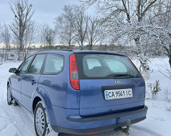 Синій Форд Фокус, об'ємом двигуна 1.6 л та пробігом 206 тис. км за 4365 $, фото 4 на Automoto.ua