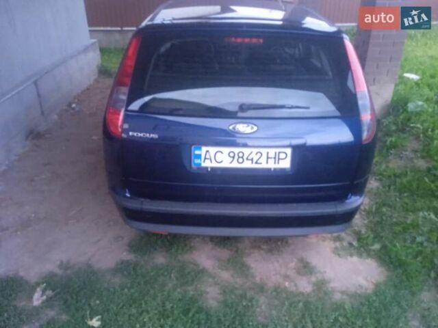 Синий Форд Фокус, объемом двигателя 1.6 л и пробегом 256 тыс. км за 3850 $, фото 1 на Automoto.ua