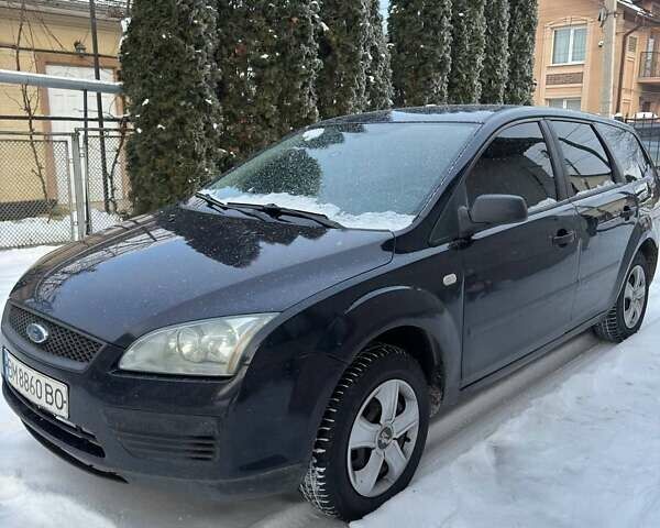 Синий Форд Фокус, объемом двигателя 1.4 л и пробегом 266 тыс. км за 3700 $, фото 5 на Automoto.ua