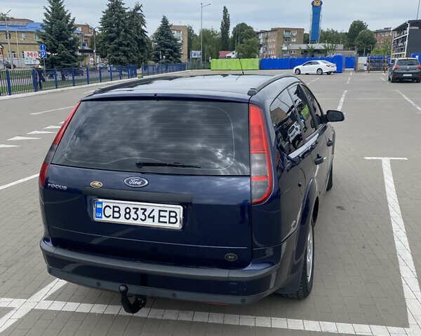Синий Форд Фокус, объемом двигателя 1.6 л и пробегом 230 тыс. км за 4100 $, фото 1 на Automoto.ua