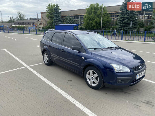 Синий Форд Фокус, объемом двигателя 1.6 л и пробегом 230 тыс. км за 4100 $, фото 2 на Automoto.ua