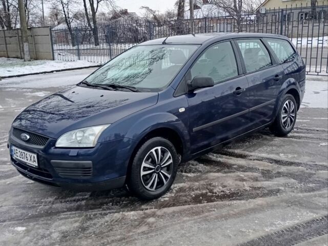 Синий Форд Фокус, объемом двигателя 1.6 л и пробегом 242 тыс. км за 4650 $, фото 1 на Automoto.ua
