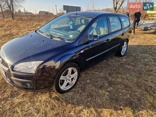 Синий Форд Фокус, объемом двигателя 1.6 л и пробегом 255 тыс. км за 2600 $, фото 1 на Automoto.ua