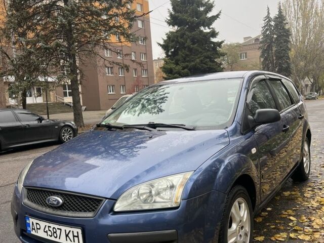 Синий Форд Фокус, объемом двигателя 1.6 л и пробегом 290 тыс. км за 4550 $, фото 1 на Automoto.ua