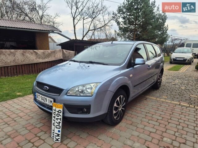 Синий Форд Фокус, объемом двигателя 1.6 л и пробегом 213 тыс. км за 5200 $, фото 2 на Automoto.ua