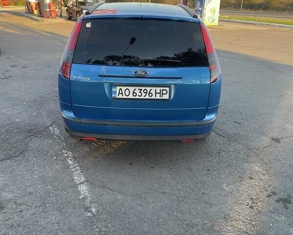 Синий Форд Фокус, объемом двигателя 1.6 л и пробегом 245 тыс. км за 3800 $, фото 4 на Automoto.ua