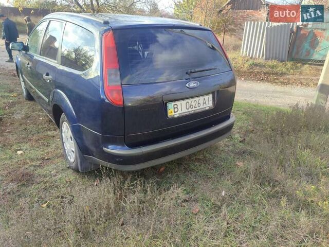 Синий Форд Фокус, объемом двигателя 1.6 л и пробегом 253 тыс. км за 4500 $, фото 2 на Automoto.ua