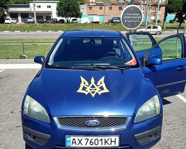 Синий Форд Фокус, объемом двигателя 1.6 л и пробегом 224 тыс. км за 5400 $, фото 4 на Automoto.ua