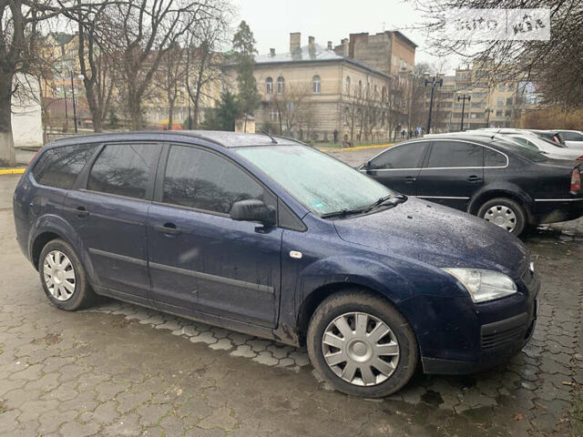 Синий Форд Фокус, объемом двигателя 1.8 л и пробегом 180 тыс. км за 5200 $, фото 1 на Automoto.ua