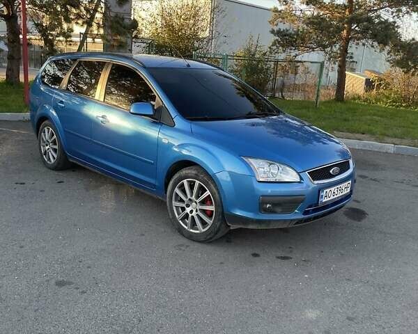 Синий Форд Фокус, объемом двигателя 1.6 л и пробегом 245 тыс. км за 3800 $, фото 2 на Automoto.ua