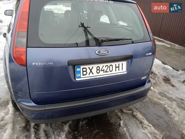 Синій Форд Фокус, об'ємом двигуна 1.6 л та пробігом 360 тис. км за 4150 $, фото 10 на Automoto.ua