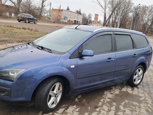 Синий Форд Фокус, объемом двигателя 1.6 л и пробегом 230 тыс. км за 4500 $, фото 4 на Automoto.ua