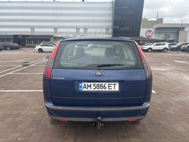 Форд Фокус 2006 в Житомире на Automoto.ua Синий Форд Фокус, объемом двигателя 1.8 л и пробегом 205 тыс. км за 4550 $, фото 6 на Automoto.ua